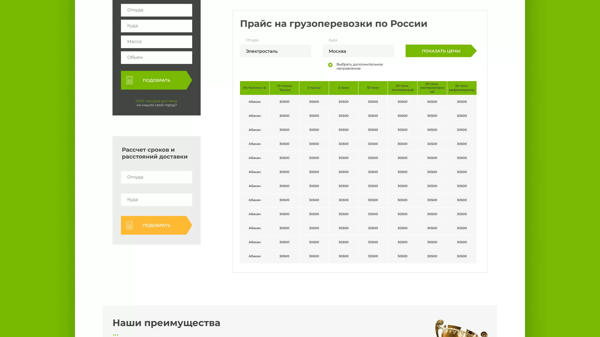 Разработка логотипа и сайта компании «Инком-Логистика» в Верхоянске