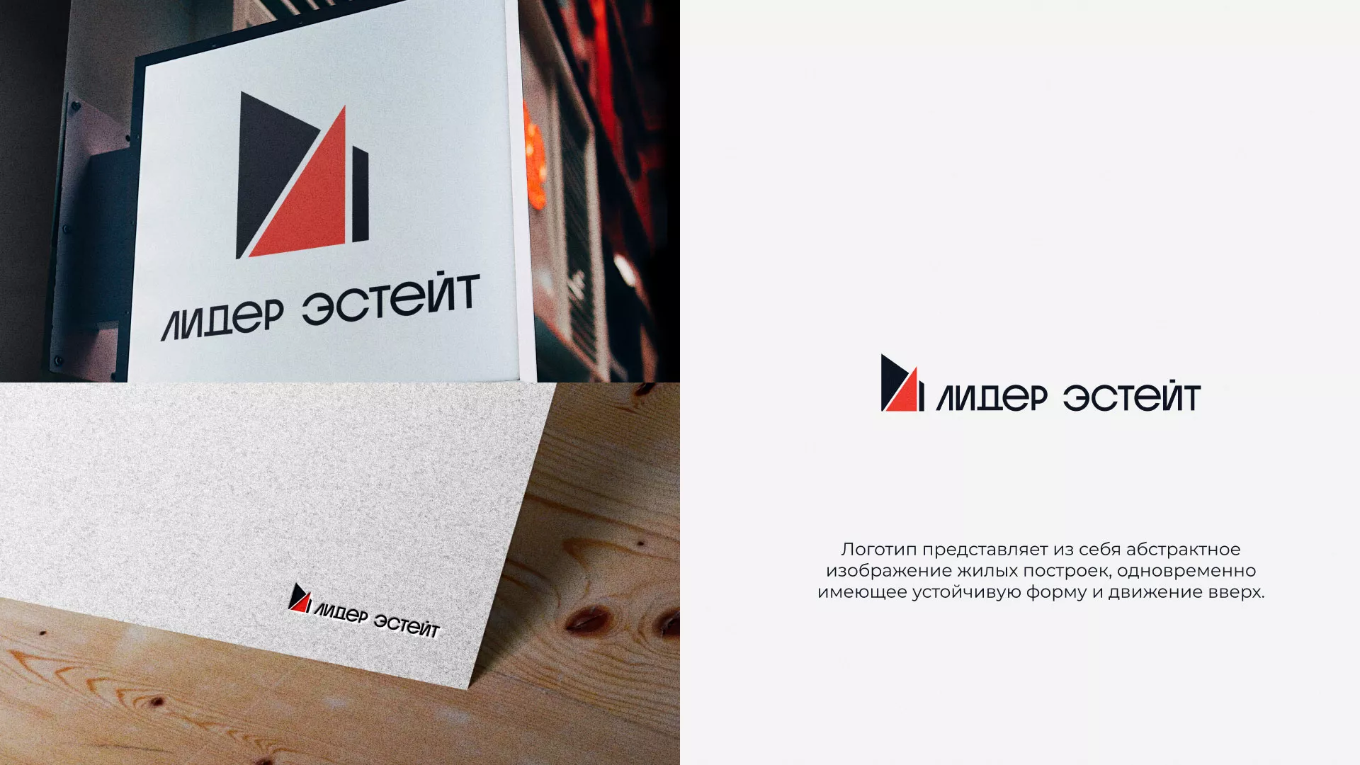 Сделали логотип для агентства недвижимости «Лидер Эстейт» в Верхоянске
