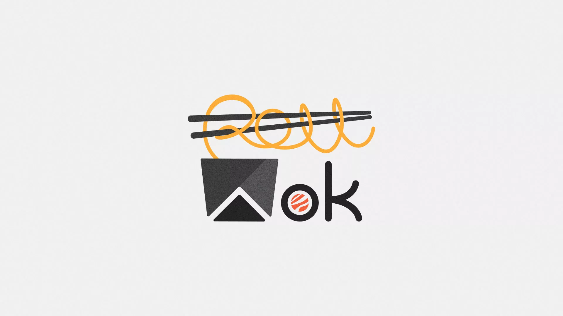 Разработка логотипа в Верхоянске для суши-бара «Roll Wok Club» Разработка логотипа в Верхоянске для суши-бара «Roll Wok Club»